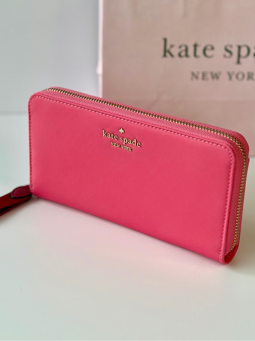 Kate Spade Chelsea Large Zip Continental Nylon Wallet NWT